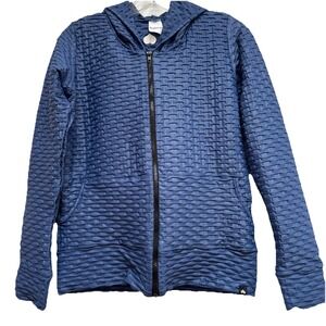 Booty by Brabants‎ Women's Blue Hoodie Jacket Size M/L Zip Front